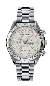 Omega Speedmaster Day-Date 38 Stainless Steel / Silver / Bracelet
